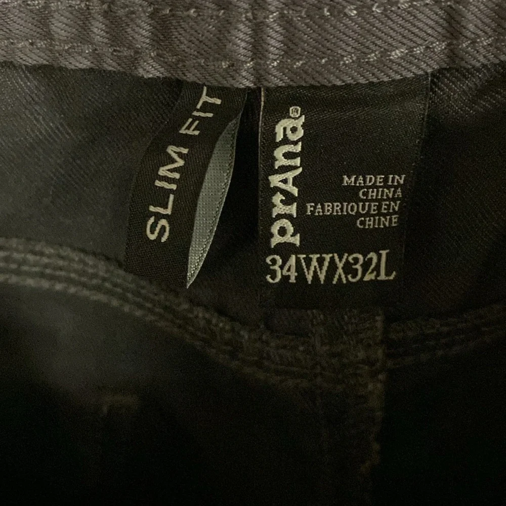 34 Prana Men’s Grey Jeans - Picture 3 of 6